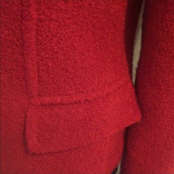 Jones New York Red Wool Blazer size 10 - Picture 5 of 9